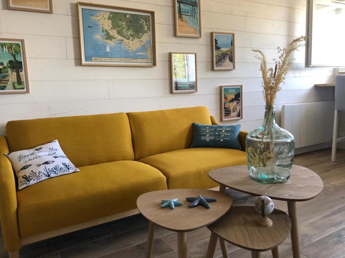 Face A La Mer, Bel Appartement 圣纳泽尔 外观 照片